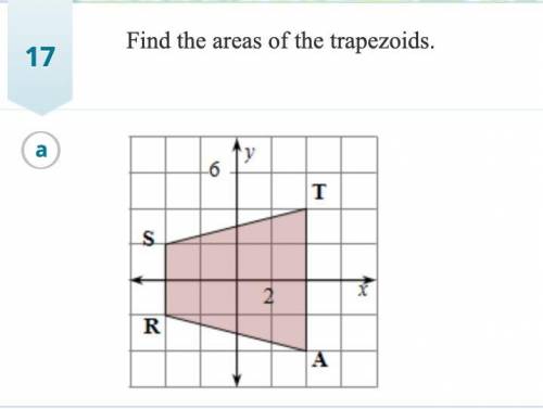 Find the area of the trapezoid please help