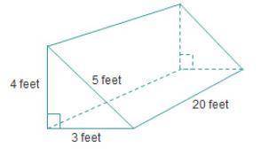 What is the surface area of a triangle with a height of 8 and base A is 6.5 base B is 6 bace C is 2.