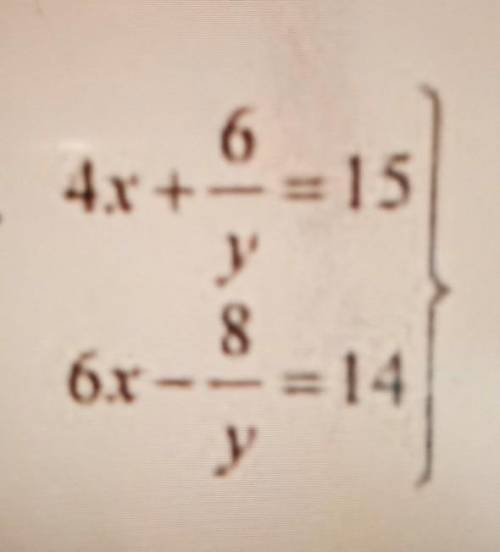 Find the solution by elimination method. Please Help.