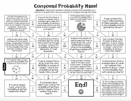 Can somebody just finish this probability maze for me?