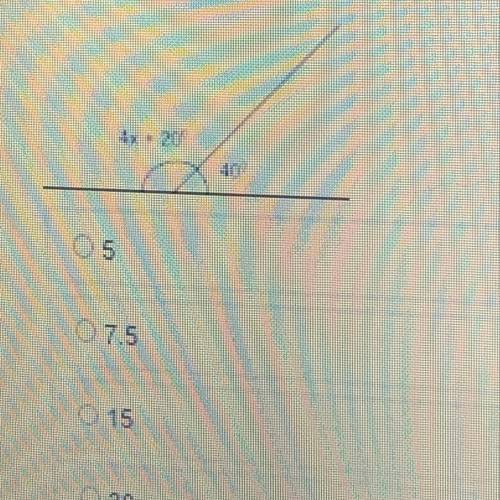 What is the value of x and the last answer is 30