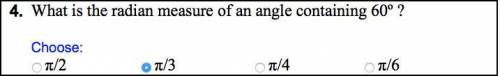 Arc Length and Radians question- please help! Will mark brainliest! Is 20pts! The answer is shown bu