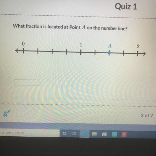What fraction is located at point a on the number line
