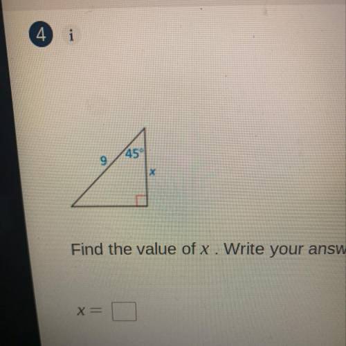 Find the value of X. Write your answer in simplest form.