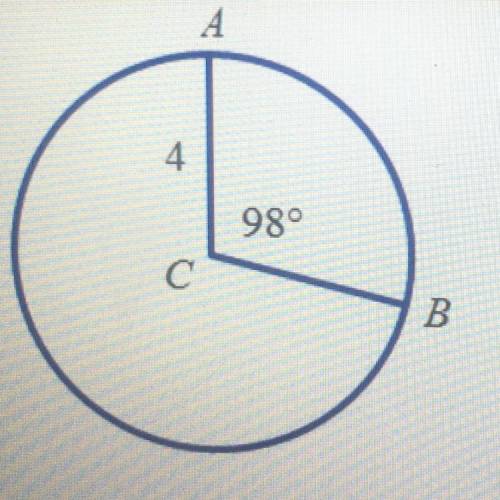 C is the center of the circle. Find the length of ĀB. Round answer to two decimal places. A. S=6.84