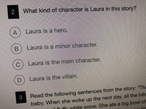 What kind of character is Laura in this story?
