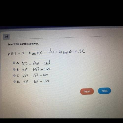 If f(x) = x-6 and g(x) = x2/1 (x+3) find g(x) x f(x)  Please help