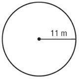 Find the circumference of the circle. Use 3.14 for π. Round to the nearest tenth if necessary. A.  7