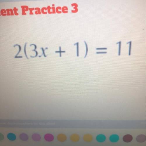 What does x equal? I hate these and I’m really bad at them