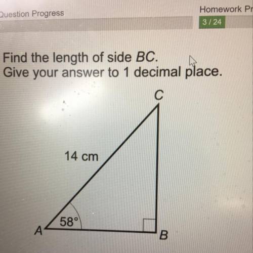 Find the length of side BC. Give your answer to 1 decimal place.