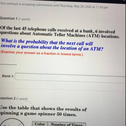 I would like to know the answer for Question #1