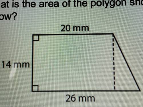 What is the area of the composite figure below