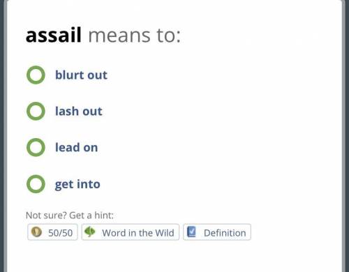 What does assail mean?