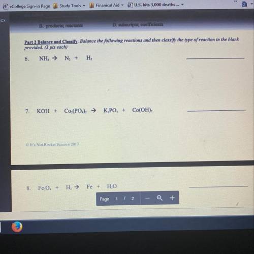 I need help with these questions