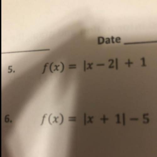 How to solve question 5 and 6?