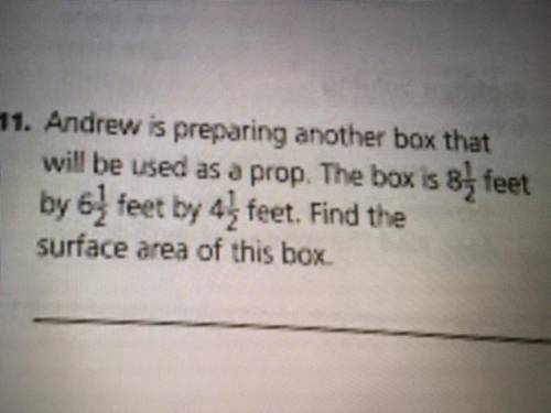 What is the area surface?