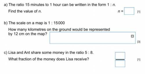 Can you help me with these 3 questions please