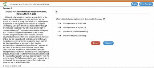 Correct answer will get brainliest. Which of the following topics is only discussed in Passage 2? A.