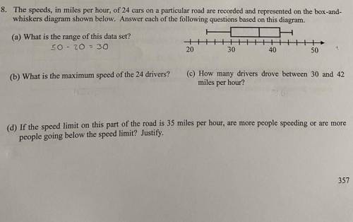 I just need help with b,c, and d :)