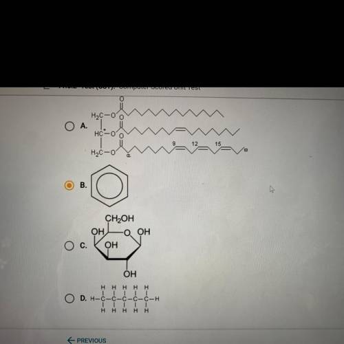 PLEASE HELP Which shows an aromatic compound?