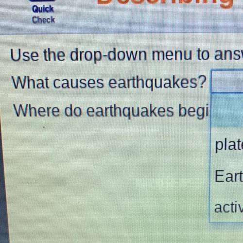 What causes earthquakes?