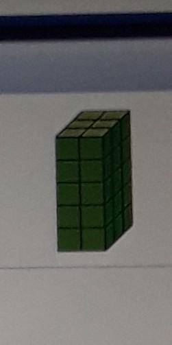 Find the volume of the solid. Use unit cubes to help.cubic units