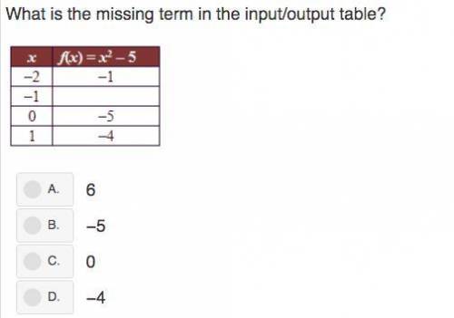 What is the missing term of the table??? (if you leave a joke with the answer ill mark you brainlist