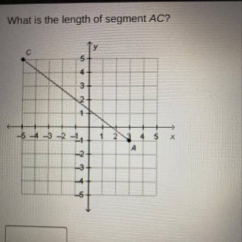 What is the length of segment AC? (TIMED TEST)