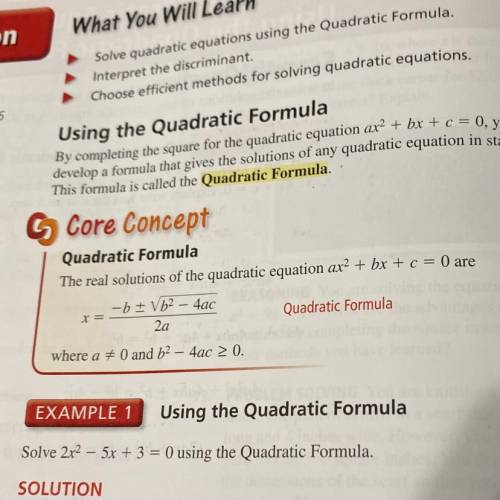 Solve using the quadratic formula x² - 12x + 36=0