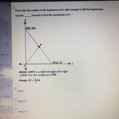 PLEASE HELP IVE FAILED THIS SO MANY TIMES  the answer is not midpoint