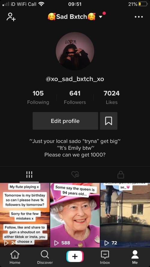 Follow my tiktok linked below and comment friend here on my most recent x