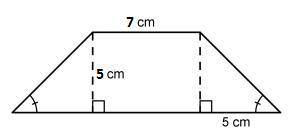 Helpppp what is the area of the trapezoid? the diagram is not drawn to scale