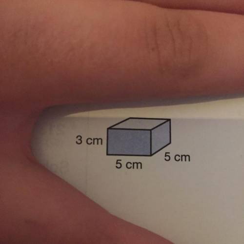 Find the number of 1 cm cubes that can be placed in the box that right