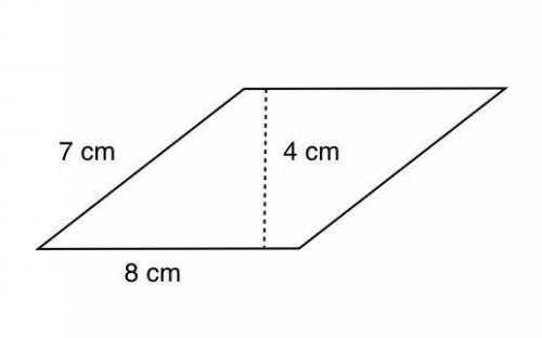 Find the area of the parallelogram below. Image result for area and perimeter of parallelograms