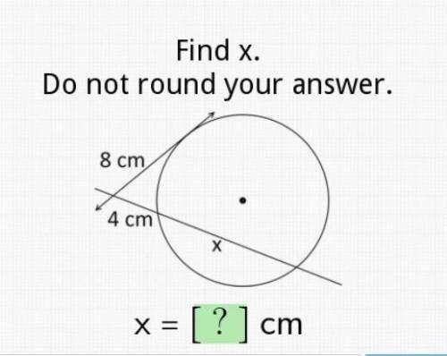 Find x do not round your answer. Angle measures and segment lines.