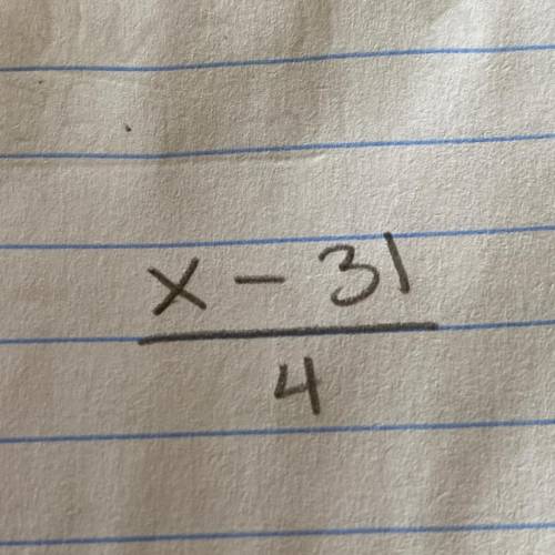 Can you solve this equation?