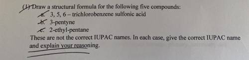 Help please ! What are the iupac names and How do I figure them out ?