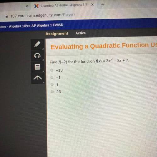 Find f(-2) for the function