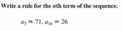 If you are good at sequences in math please help I am giving more points