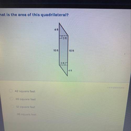 What is the area of this quadrilateral need help ASAP