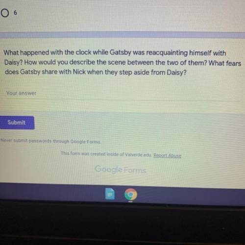I need help on this its on the great gatsby