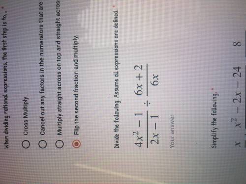 I got an answer but it seems too complicated to be correct. Please help!