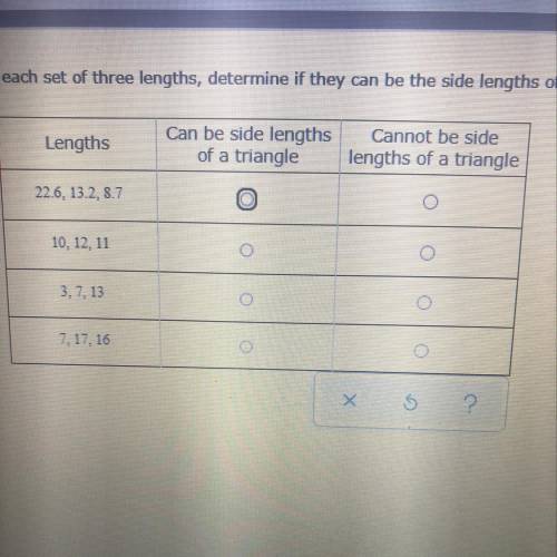 Hi need help on a test for math