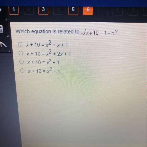 Which equation is related to..???
