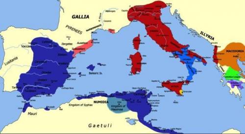 Can anyone help WITH THIS QUESTION?!  Below is a map of the Mediterranean world at the time of the S