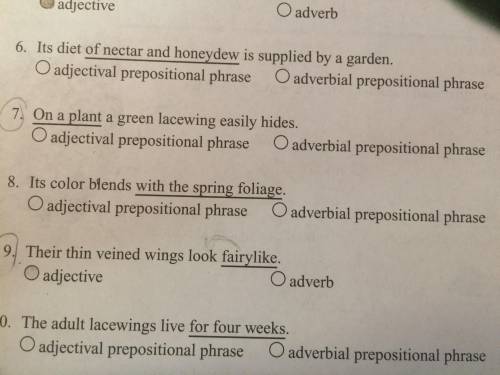 I need help on this. It’s number 7 Draw an arrow from the underlined modifier to the word it modifie