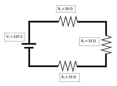 What is the total resistance in the circuit? (include unit in answer - ohms) I WILL GIVE BRAINLIEST!