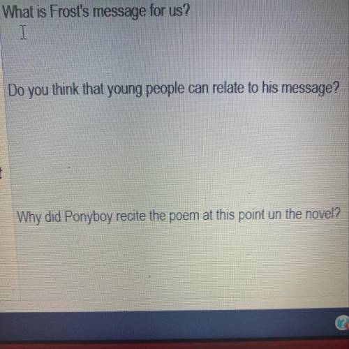 Why did Ponyboy recite the poem at this point un the novel? Etc.