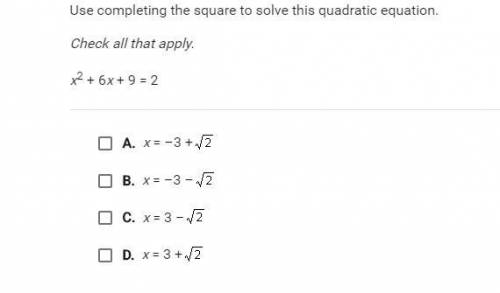 Quadratic equation please help