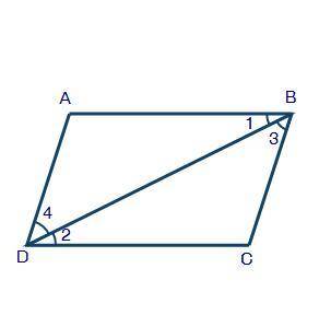 PLEASE HELP ME 50 POINTS Look at the parallelogram ABCD shown below: (1st Image) A parallelogram ABC